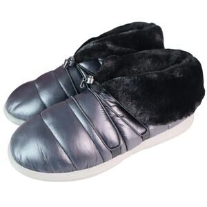 Vionic Black "Gabrie" Arch Supportive Slippers Womens Size 9